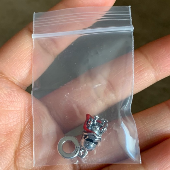 NWOT Star Wars The Last Jedi Captain Phasma Dangle Charm Sterling Silver 925 - Picture 2 of 9